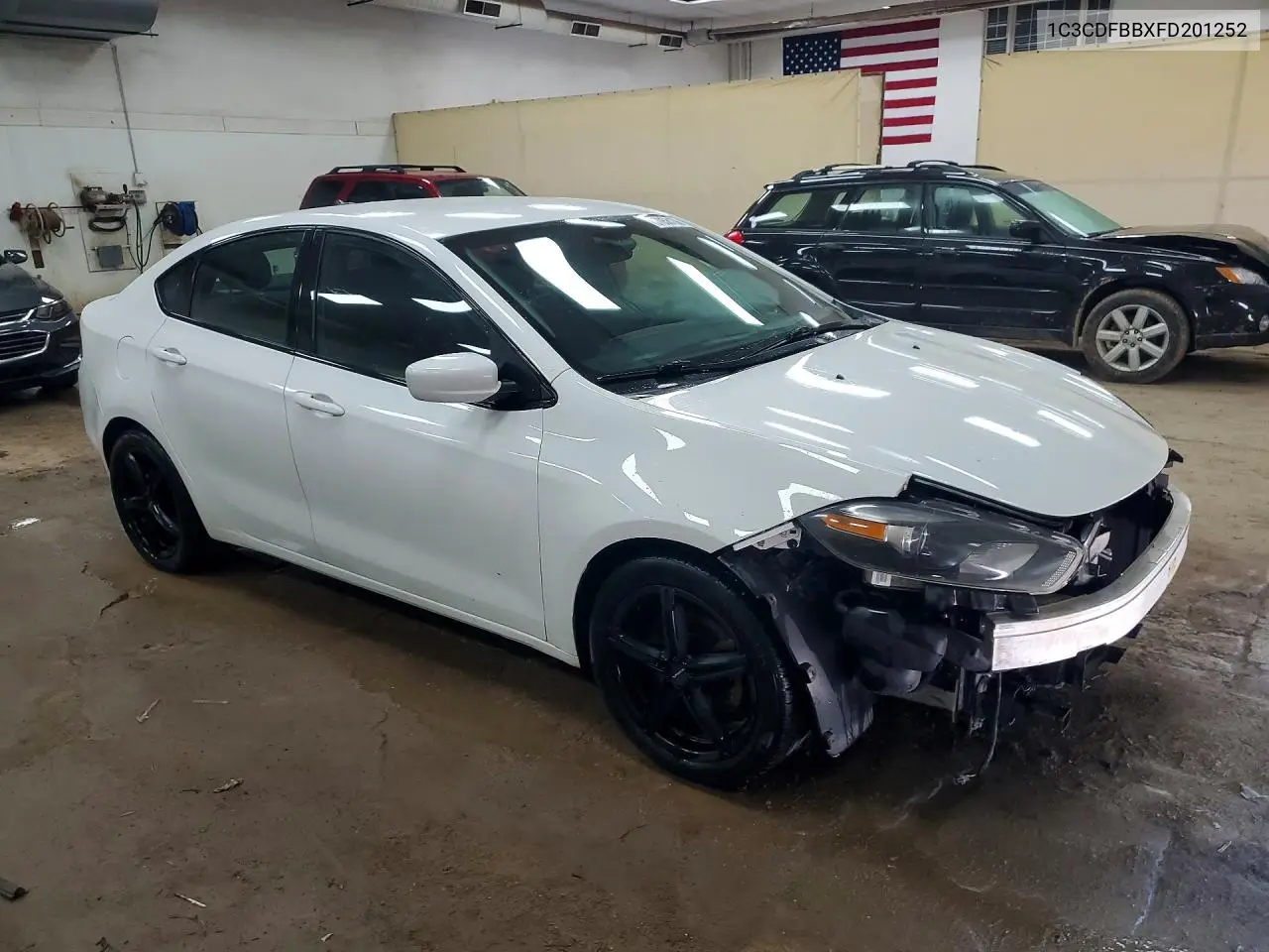 2015 Dodge Dart Sxt VIN: 1C3CDFBBXFD201252 Lot: 57858136
