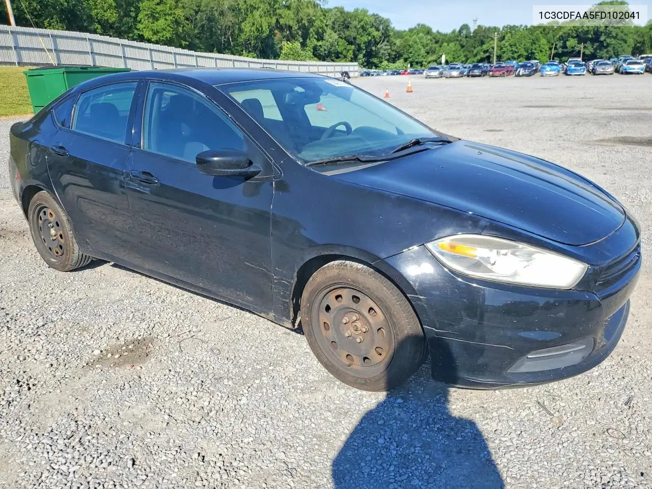 1C3CDFAA5FD102041 2015 Dodge Dart Se