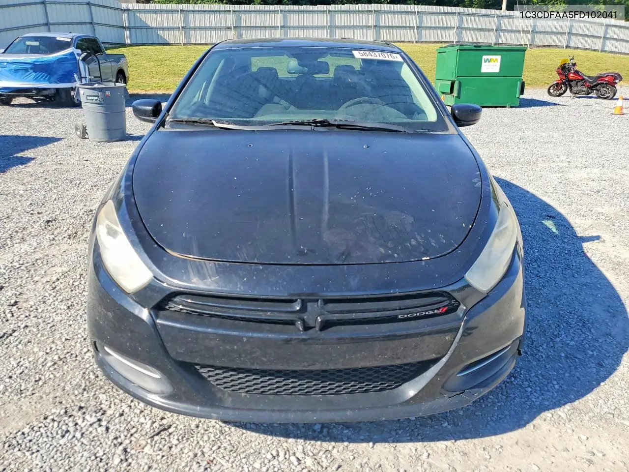 1C3CDFAA5FD102041 2015 Dodge Dart Se