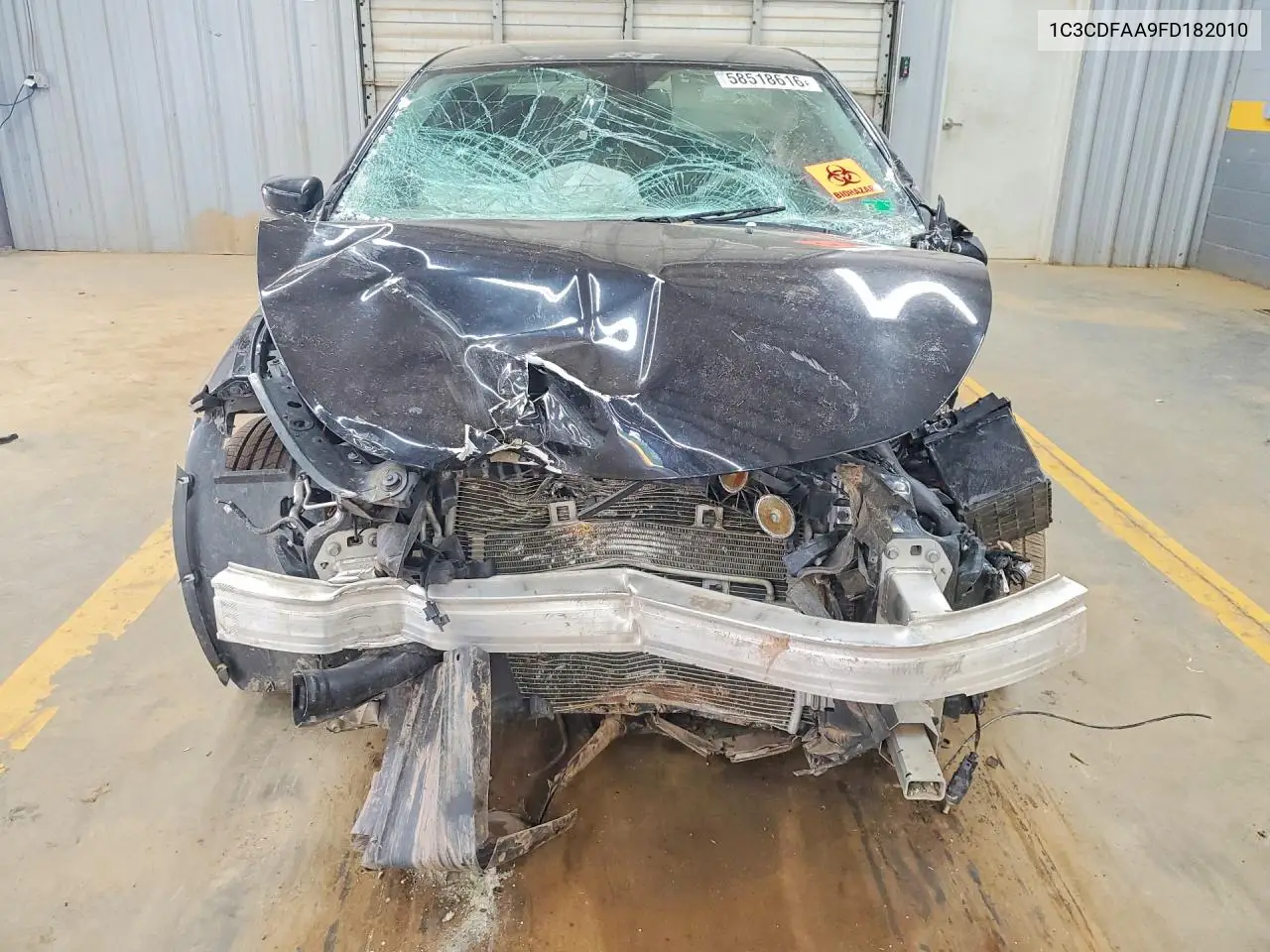 2015 Dodge Dart Se VIN: 1C3CDFAA9FD182010 Lot: 58518616