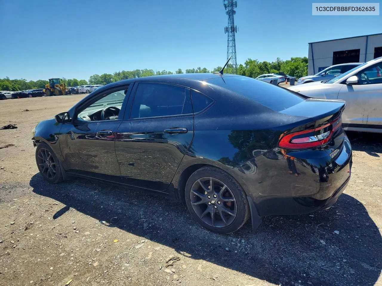 2015 Dodge Dart Sxt VIN: 1C3CDFBB8FD362635 Lot: 58620736
