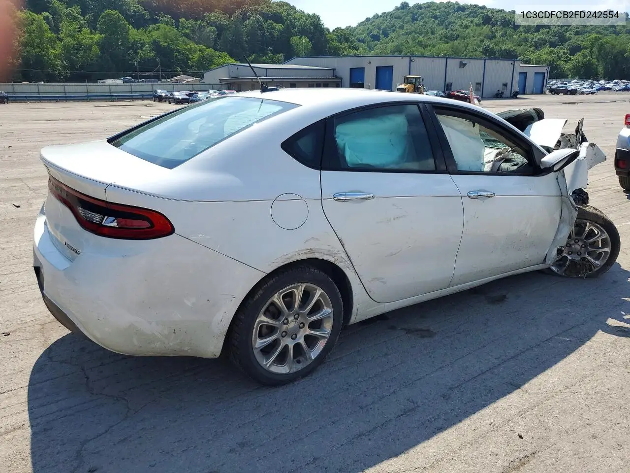 2015 Dodge Dart Limited VIN: 1C3CDFCB2FD242554 Lot: 58831706