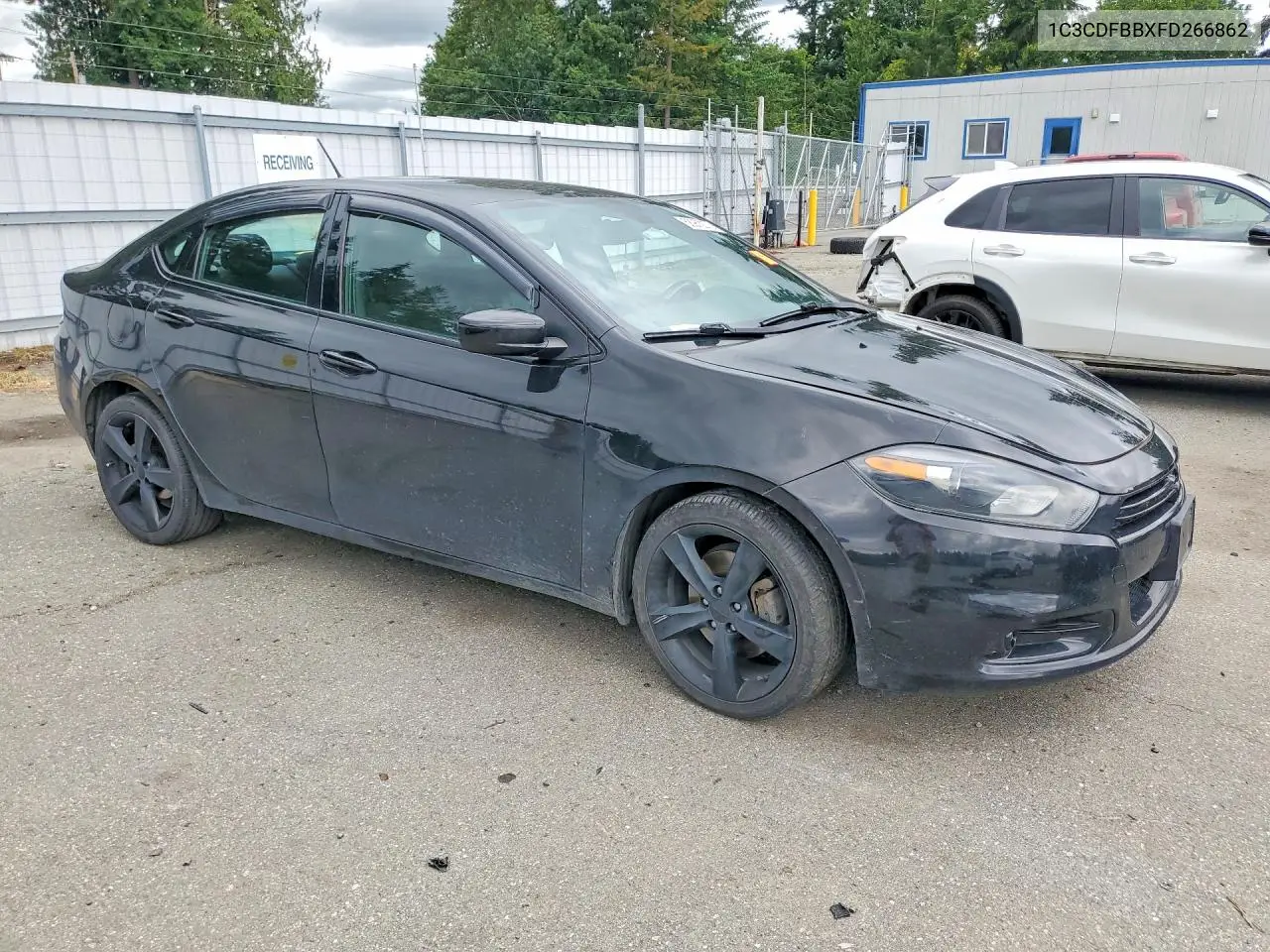 2015 Dodge Dart Sxt VIN: 1C3CDFBBXFD266862 Lot: 58952276