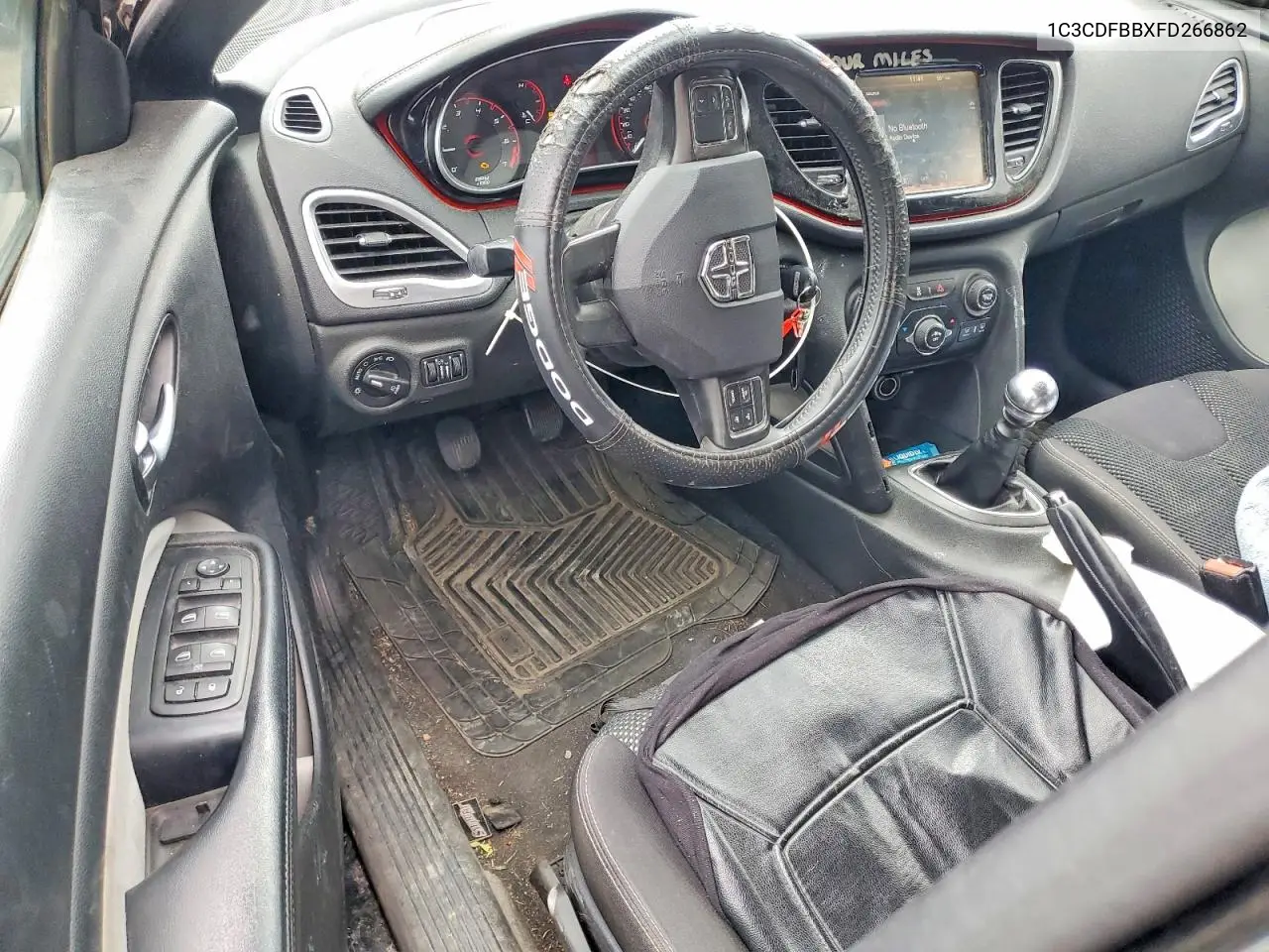 2015 Dodge Dart Sxt VIN: 1C3CDFBBXFD266862 Lot: 58952276