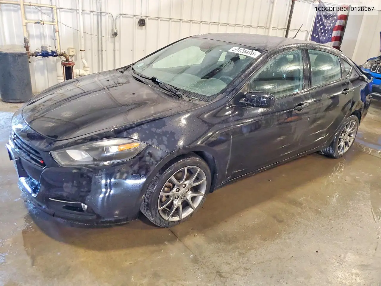 2015 Dodge Dart Sxt VIN: 1C3CDFBB0FD128067 Lot: 59128406