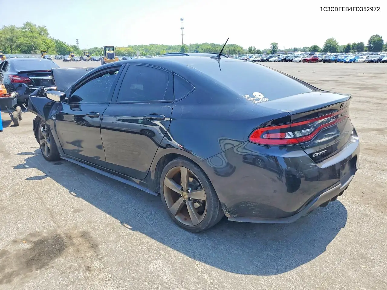 2015 Dodge Dart Gt VIN: 1C3CDFEB4FD352972 Lot: 59146216