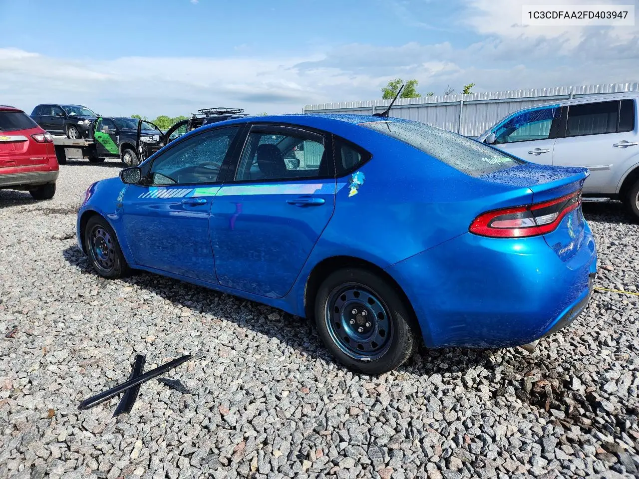 2015 Dodge Dart Se VIN: 1C3CDFAA2FD403947 Lot: 59243746