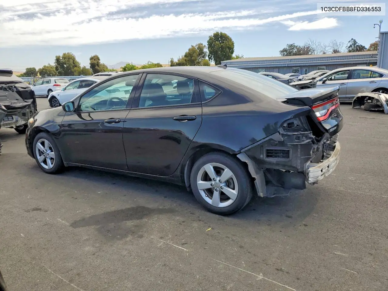 2015 Dodge Dart Sxt VIN: 1C3CDFBB8FD336553 Lot: 59716196