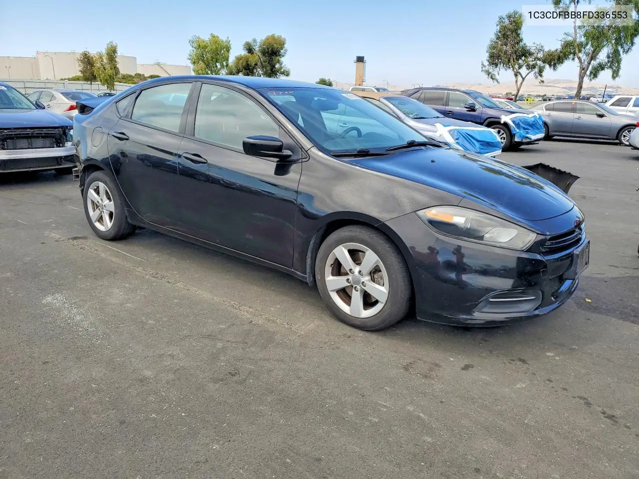 2015 Dodge Dart Sxt VIN: 1C3CDFBB8FD336553 Lot: 59716196