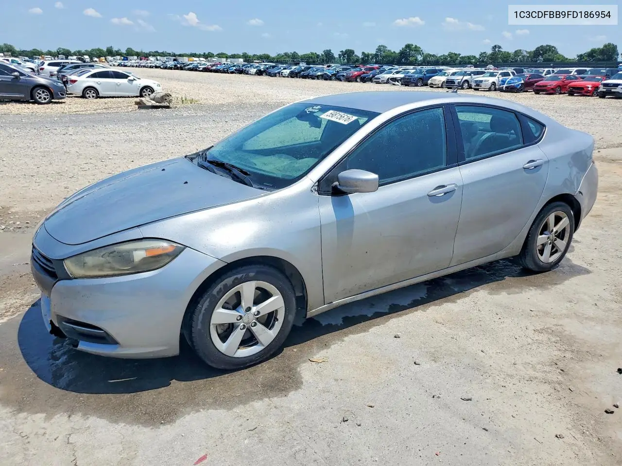 2015 Dodge Dart Sxt VIN: 1C3CDFBB9FD186954 Lot: 59815616