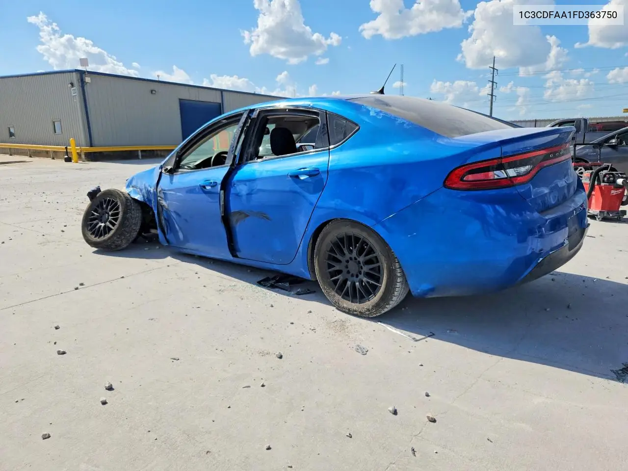 2015 Dodge Dart Se VIN: 1C3CDFAA1FD363750 Lot: 59902836