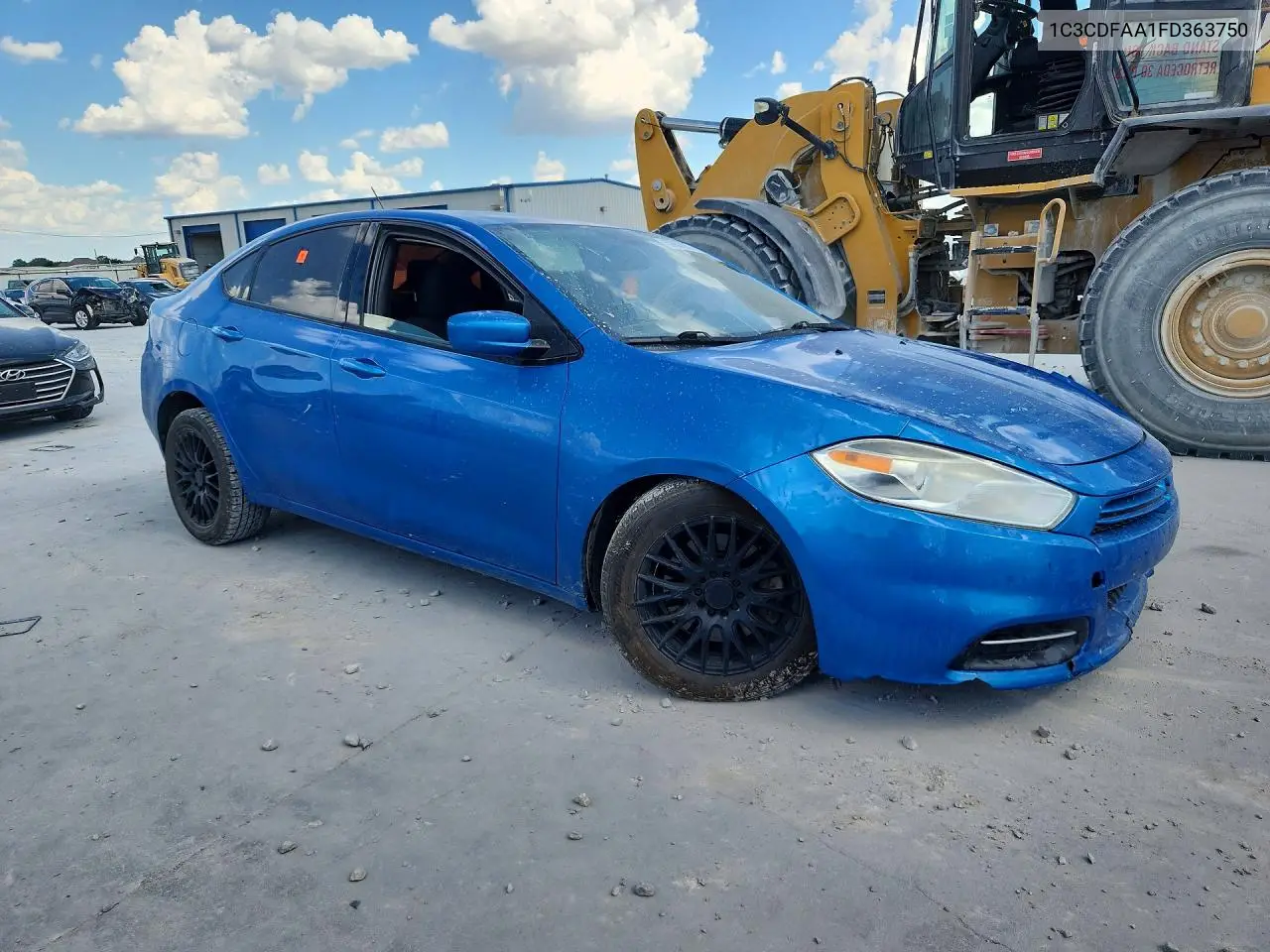 2015 Dodge Dart Se VIN: 1C3CDFAA1FD363750 Lot: 59902836