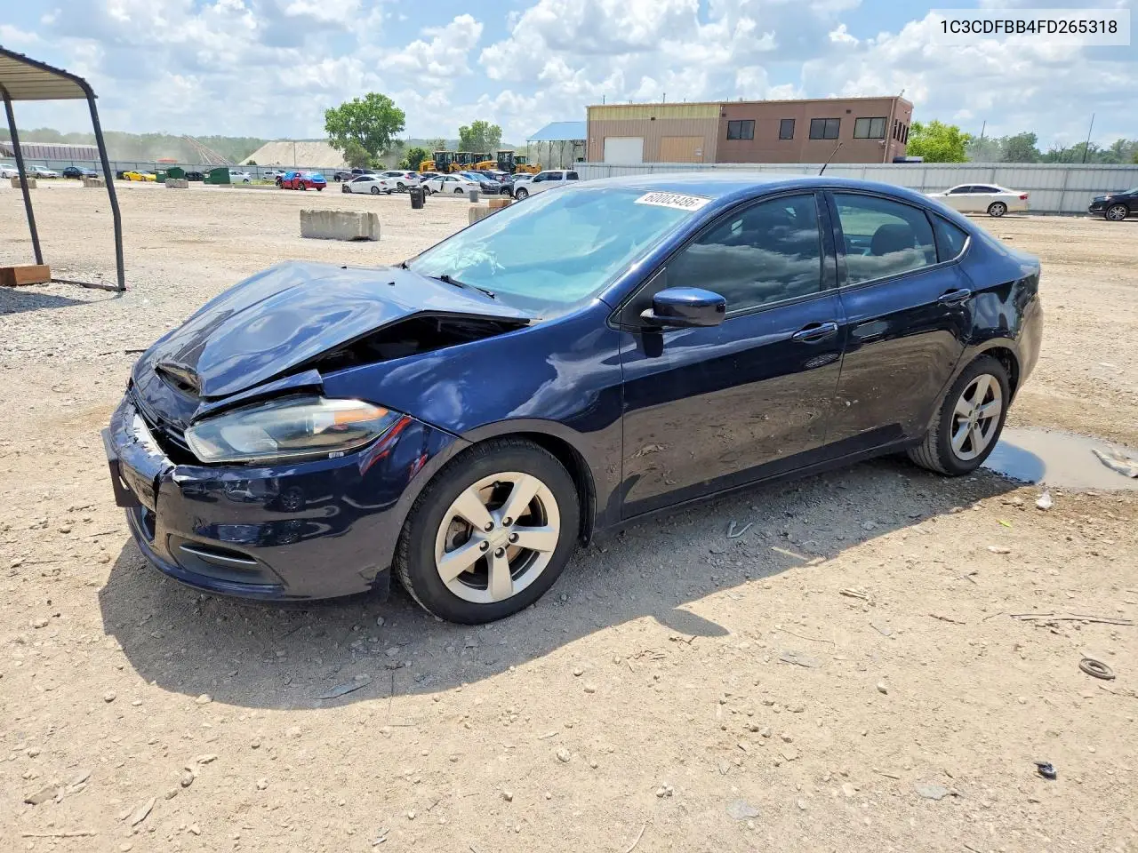 2015 Dodge Dart Sxt VIN: 1C3CDFBB4FD265318 Lot: 60003486