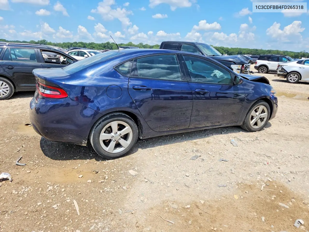 2015 Dodge Dart Sxt VIN: 1C3CDFBB4FD265318 Lot: 60003486