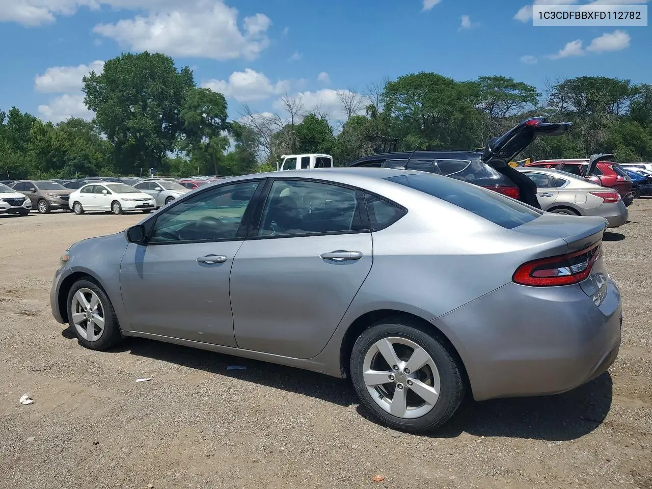 2015 Dodge Dart Sxt VIN: 1C3CDFBBXFD112782 Lot: 60028176