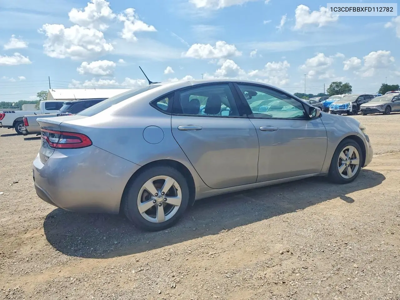 2015 Dodge Dart Sxt VIN: 1C3CDFBBXFD112782 Lot: 60028176