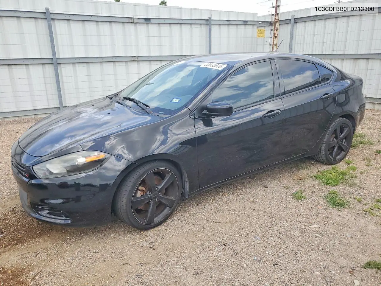 2015 Dodge Dart Sxt VIN: 1C3CDFBB0FD213300 Lot: 60035676