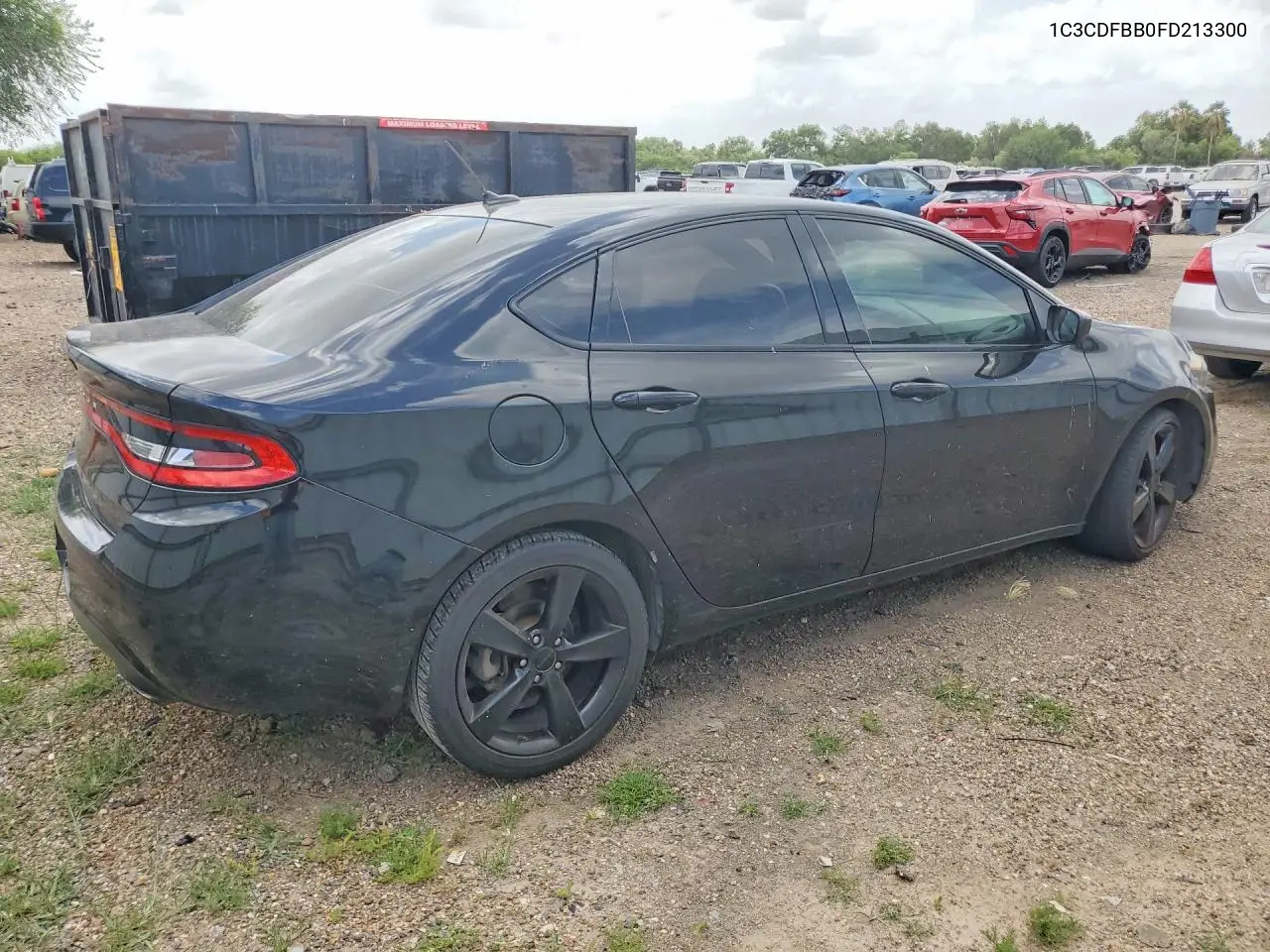 2015 Dodge Dart Sxt VIN: 1C3CDFBB0FD213300 Lot: 60035676