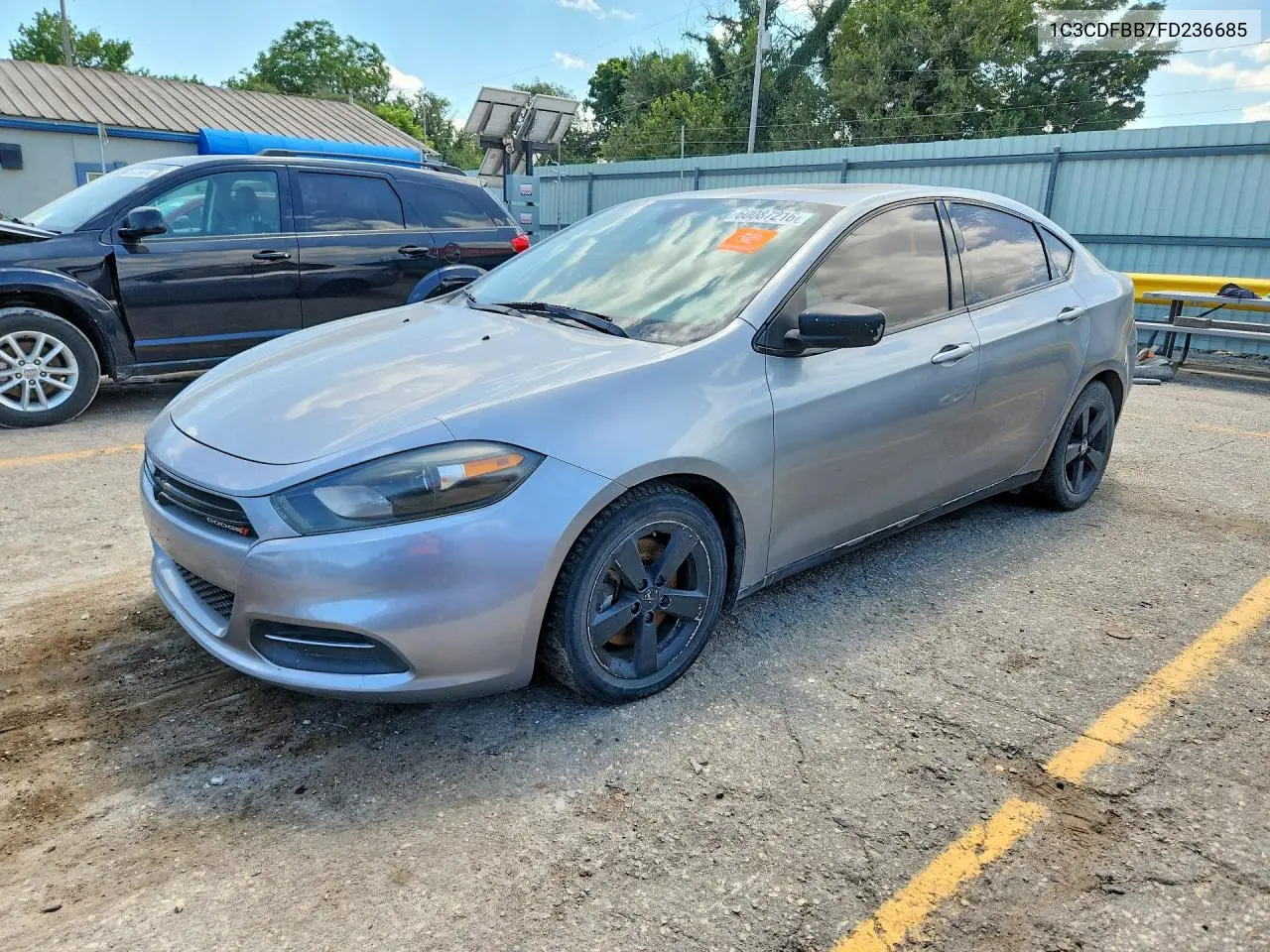 2015 Dodge Dart Sxt VIN: 1C3CDFBB7FD236685 Lot: 60087216