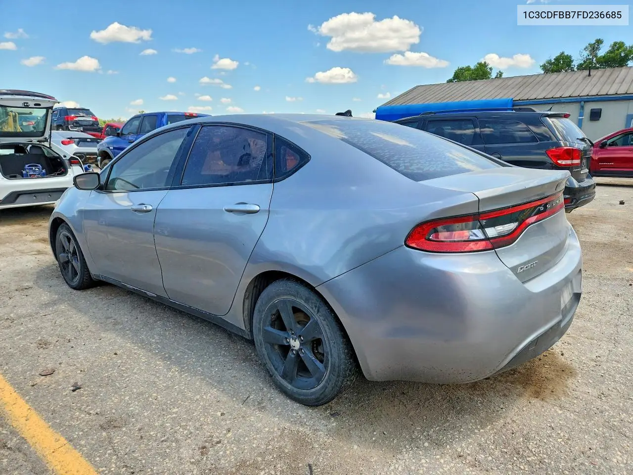 2015 Dodge Dart Sxt VIN: 1C3CDFBB7FD236685 Lot: 60087216