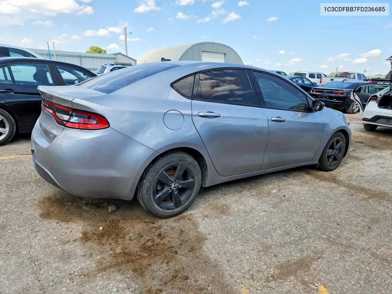 2015 Dodge Dart Sxt VIN: 1C3CDFBB7FD236685 Lot: 60087216
