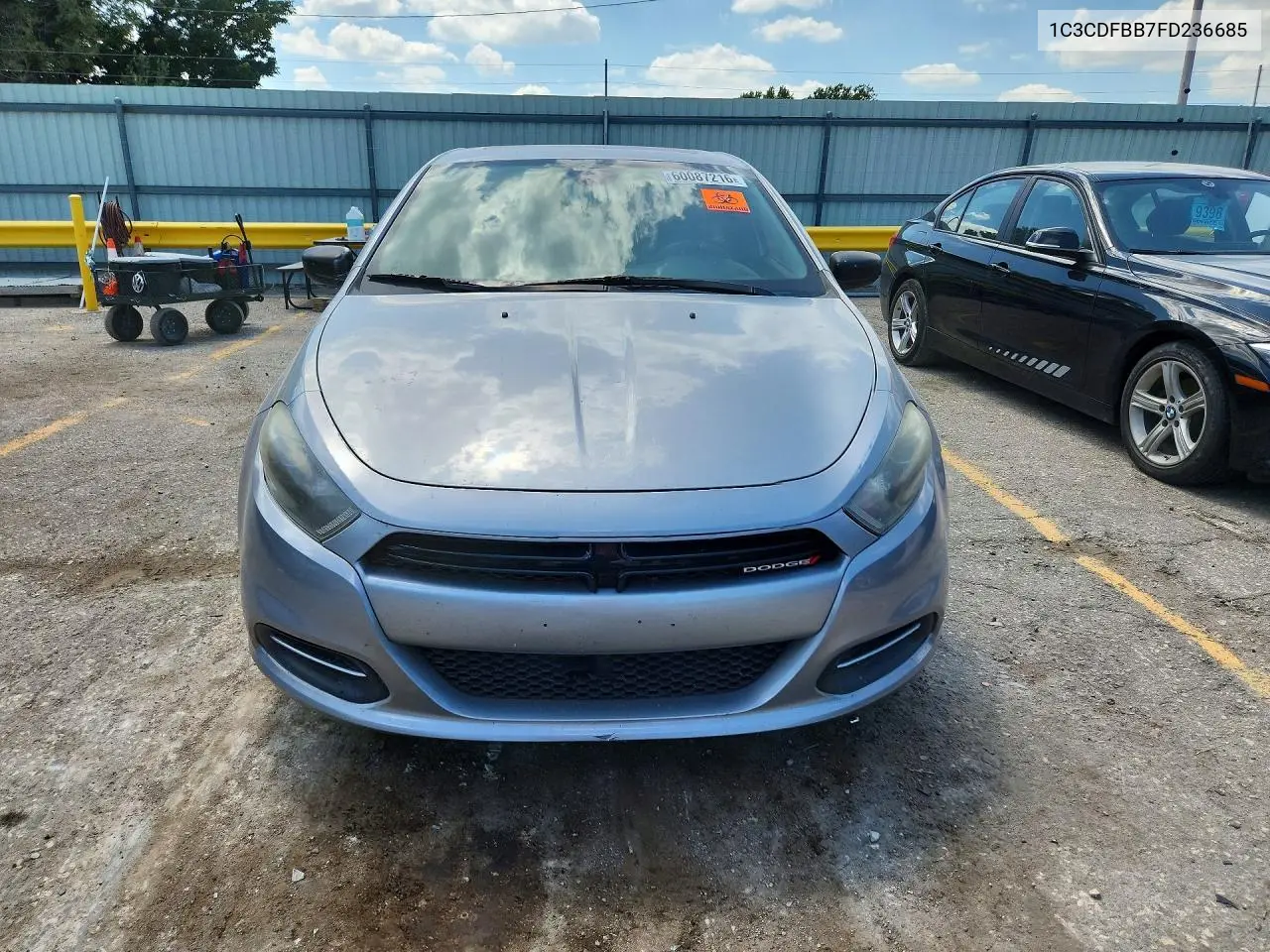 2015 Dodge Dart Sxt VIN: 1C3CDFBB7FD236685 Lot: 60087216