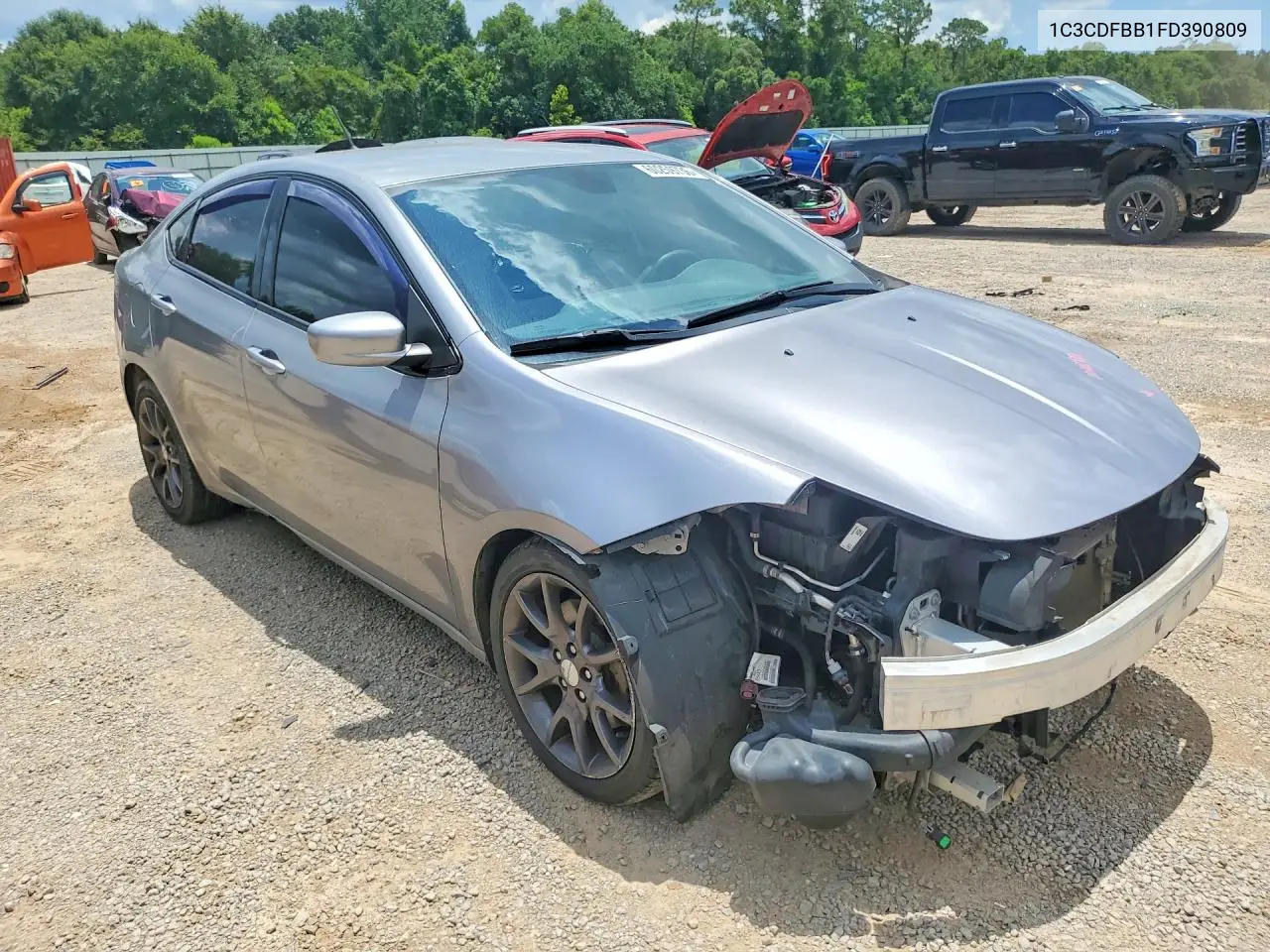 2015 Dodge Dart Sxt VIN: 1C3CDFBB1FD390809 Lot: 60259736