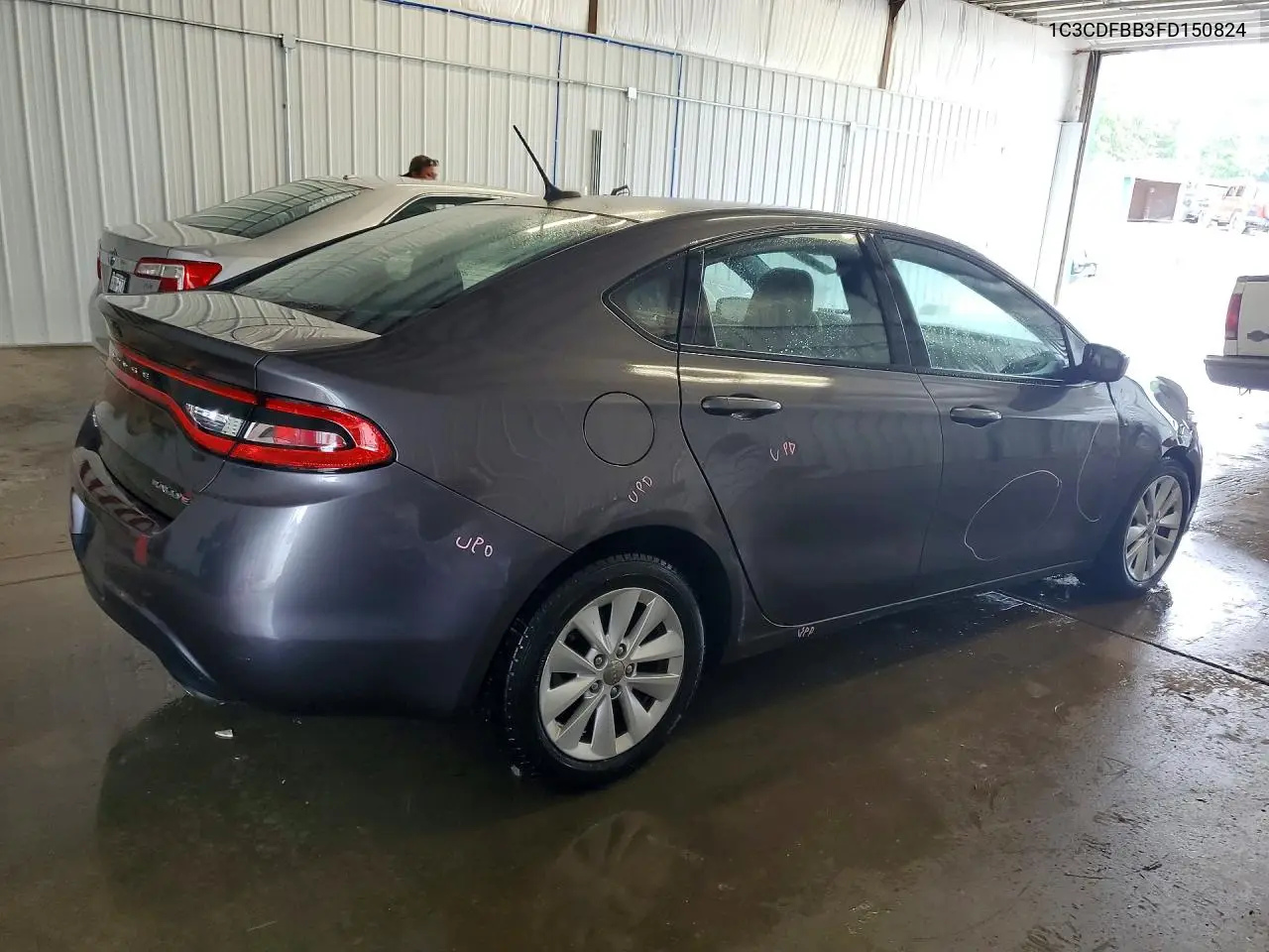 2015 Dodge Dart Sxt VIN: 1C3CDFBB3FD150824 Lot: 60363616