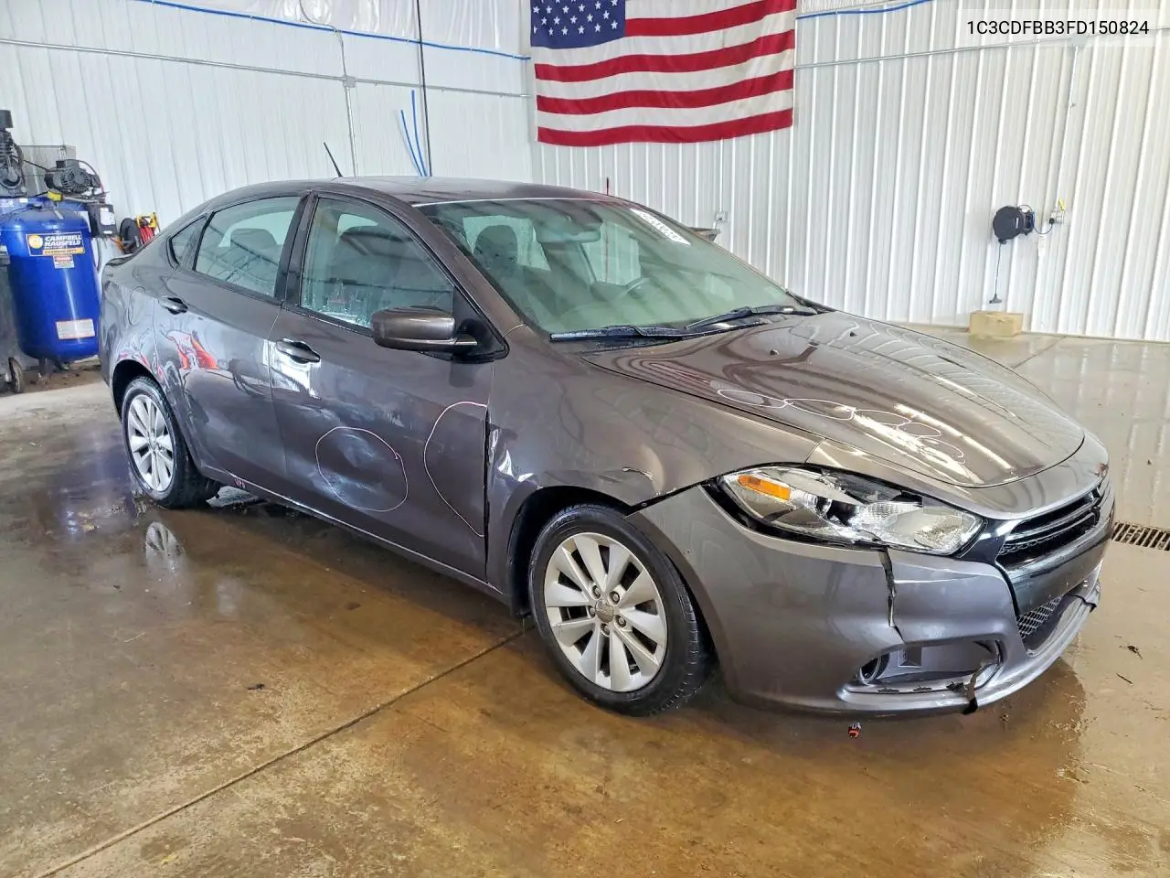 2015 Dodge Dart Sxt VIN: 1C3CDFBB3FD150824 Lot: 60363616