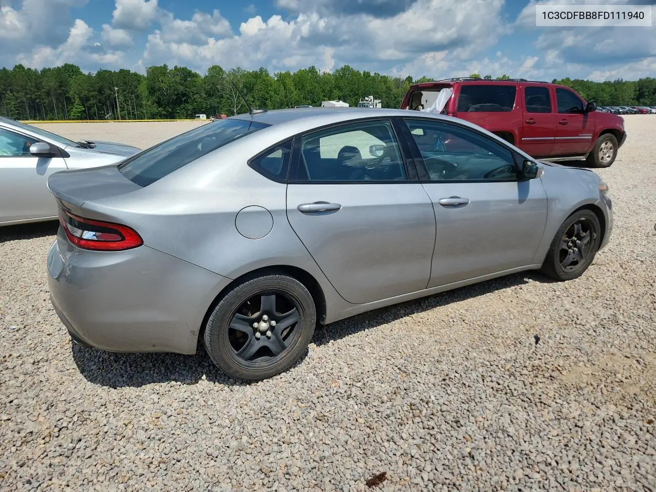 2015 Dodge Dart Sxt VIN: 1C3CDFBB8FD111940 Lot: 60368366