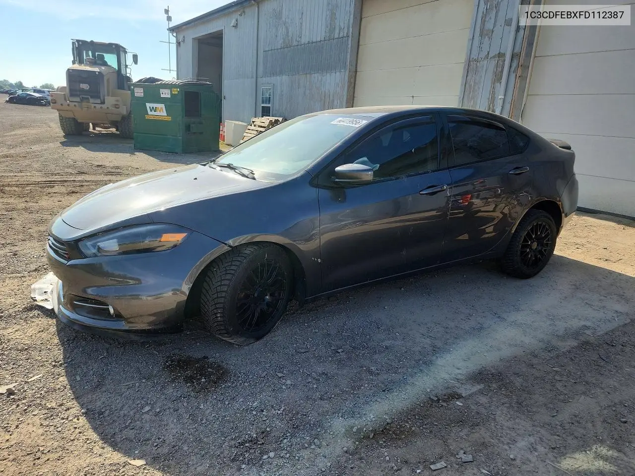2015 Dodge Dart Gt VIN: 1C3CDFEBXFD112387 Lot: 60419956