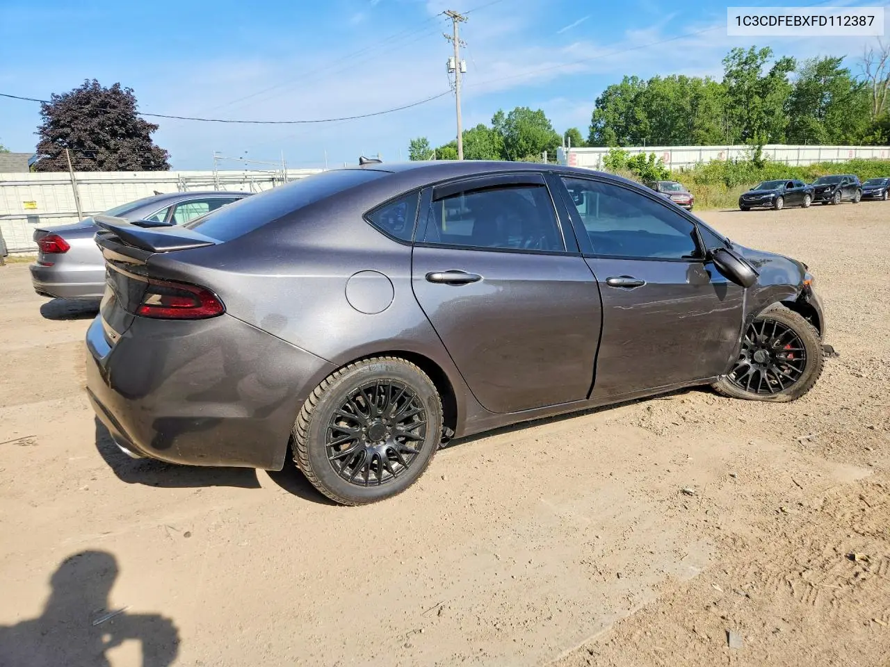 2015 Dodge Dart Gt VIN: 1C3CDFEBXFD112387 Lot: 60419956