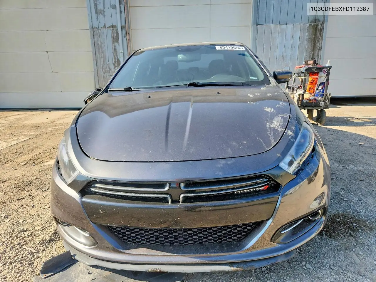 2015 Dodge Dart Gt VIN: 1C3CDFEBXFD112387 Lot: 60419956