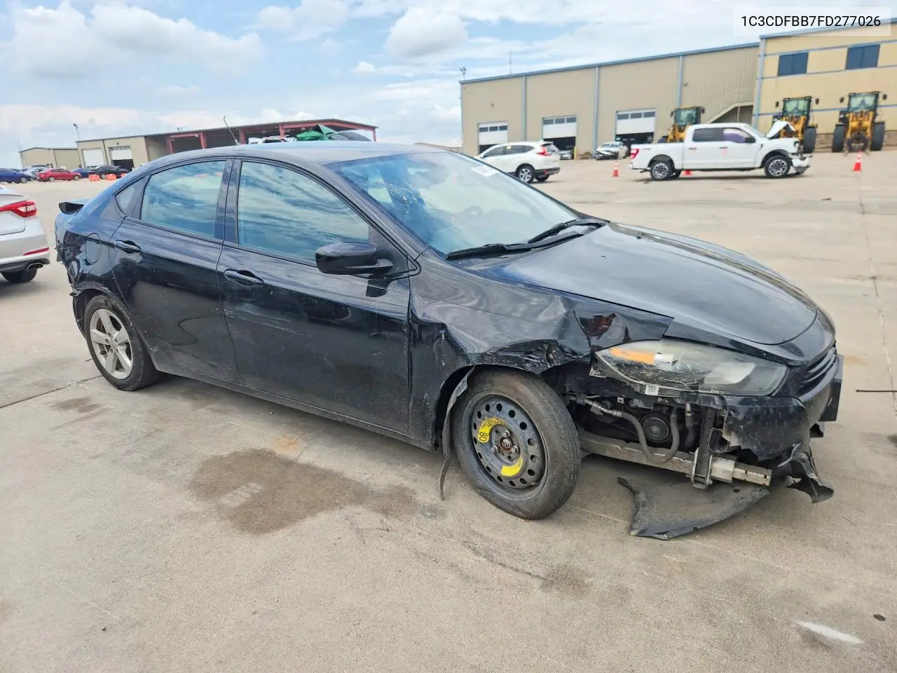 2015 Dodge Dart Sxt VIN: 1C3CDFBB7FD277026 Lot: 60507126