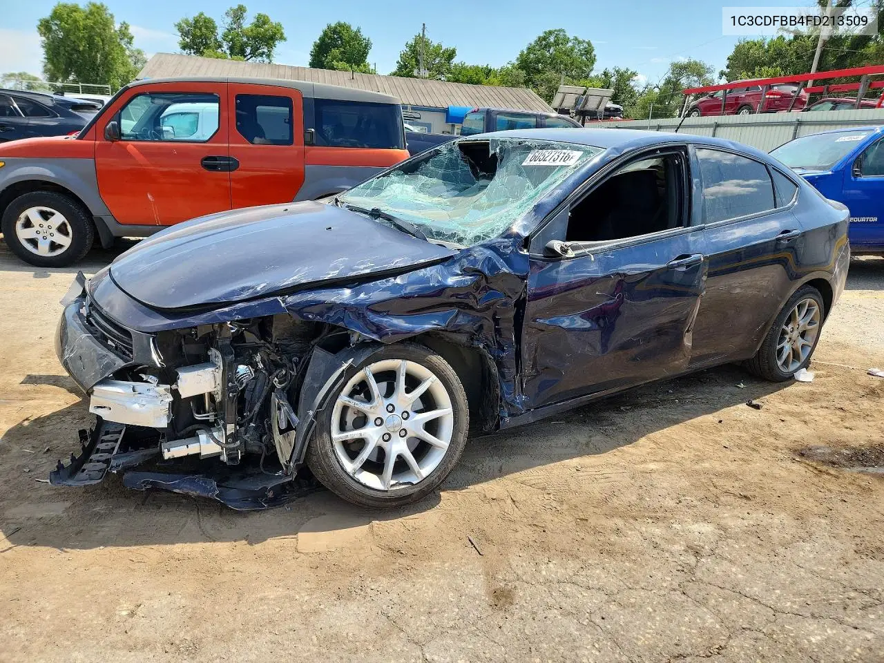 2015 Dodge Dart Sxt VIN: 1C3CDFBB4FD213509 Lot: 60527316
