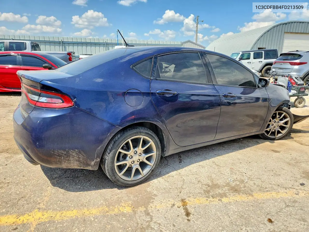 2015 Dodge Dart Sxt VIN: 1C3CDFBB4FD213509 Lot: 60527316