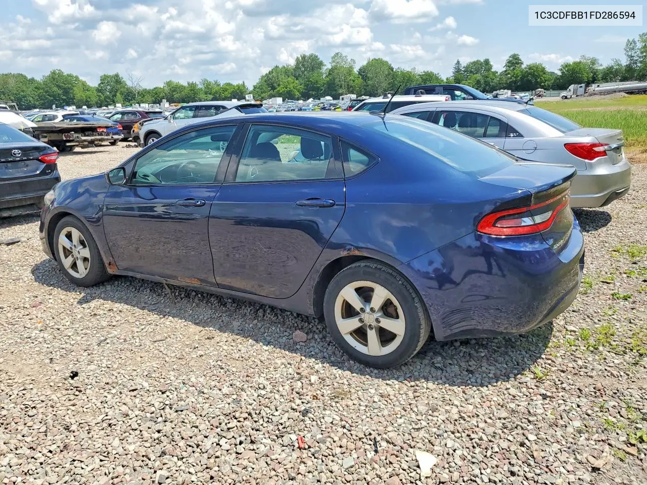2015 Dodge Dart Sxt VIN: 1C3CDFBB1FD286594 Lot: 60546186