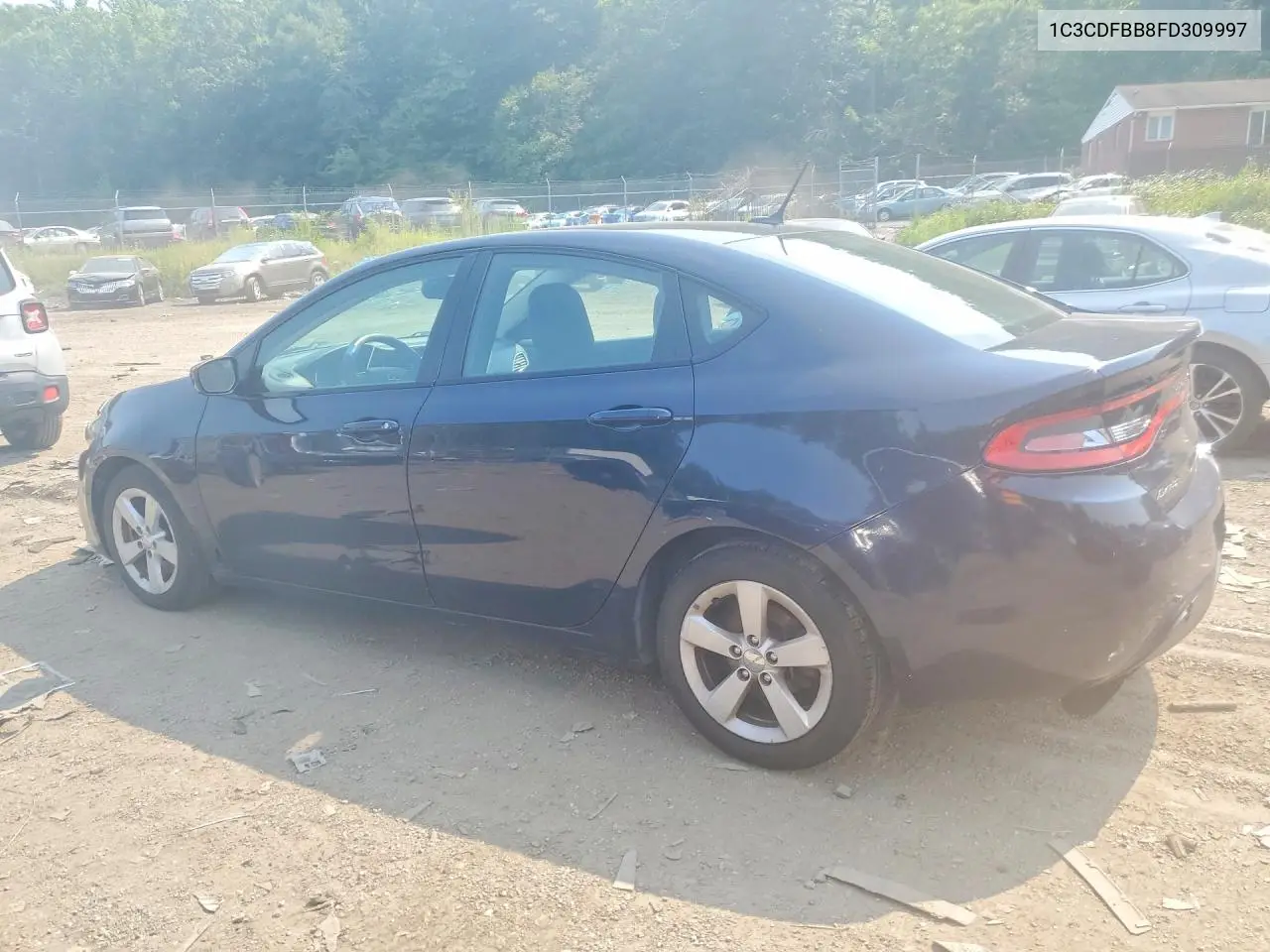 2015 Dodge Dart Sxt VIN: 1C3CDFBB8FD309997 Lot: 60789376