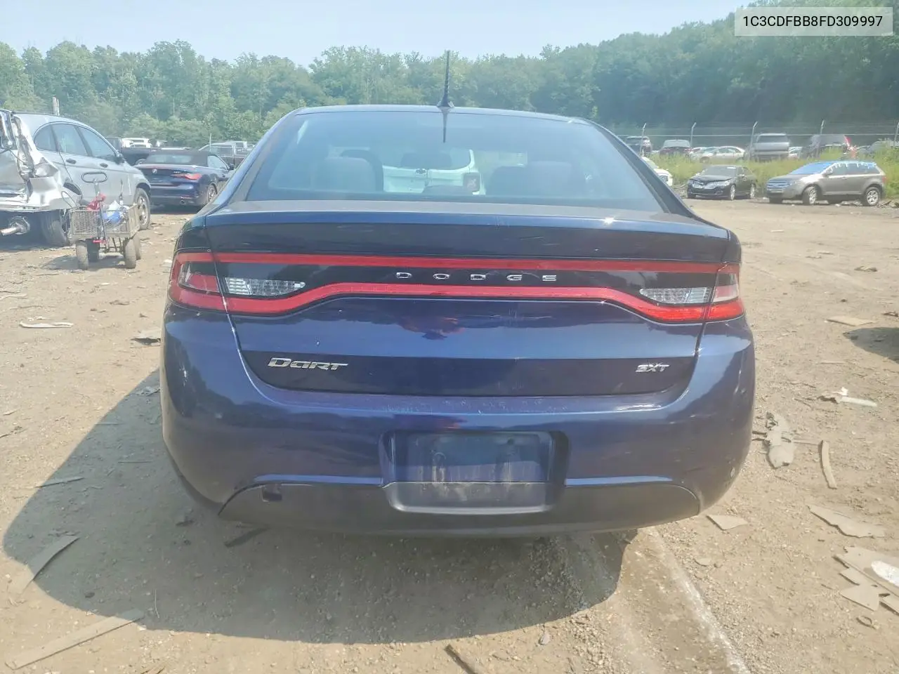 2015 Dodge Dart Sxt VIN: 1C3CDFBB8FD309997 Lot: 60789376