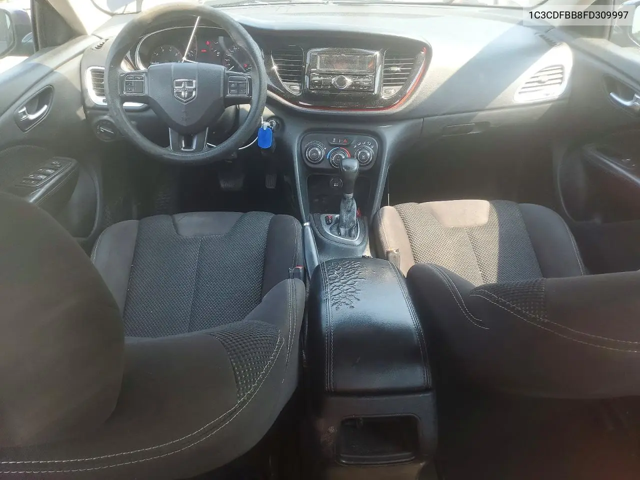 2015 Dodge Dart Sxt VIN: 1C3CDFBB8FD309997 Lot: 60789376