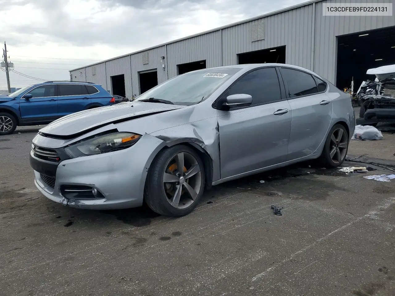 2015 Dodge Dart Gt VIN: 1C3CDFEB9FD224131 Lot: 60838456