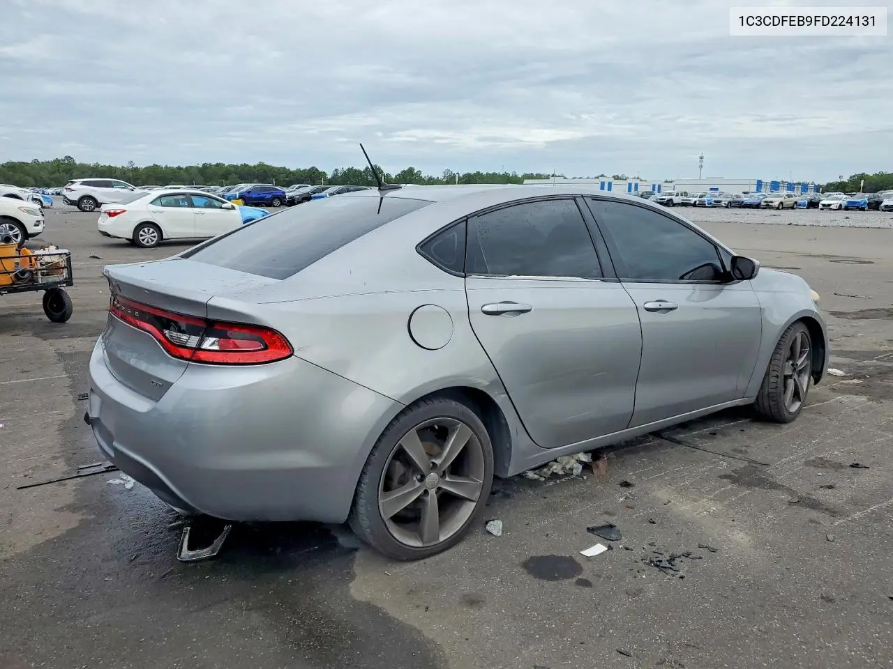 2015 Dodge Dart Gt VIN: 1C3CDFEB9FD224131 Lot: 60838456