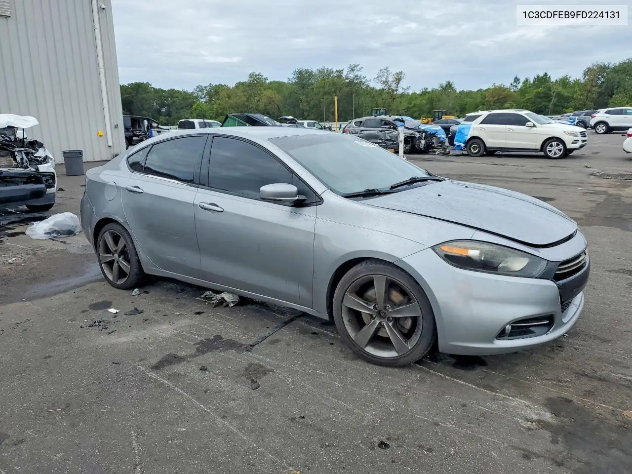 2015 Dodge Dart Gt VIN: 1C3CDFEB9FD224131 Lot: 60838456