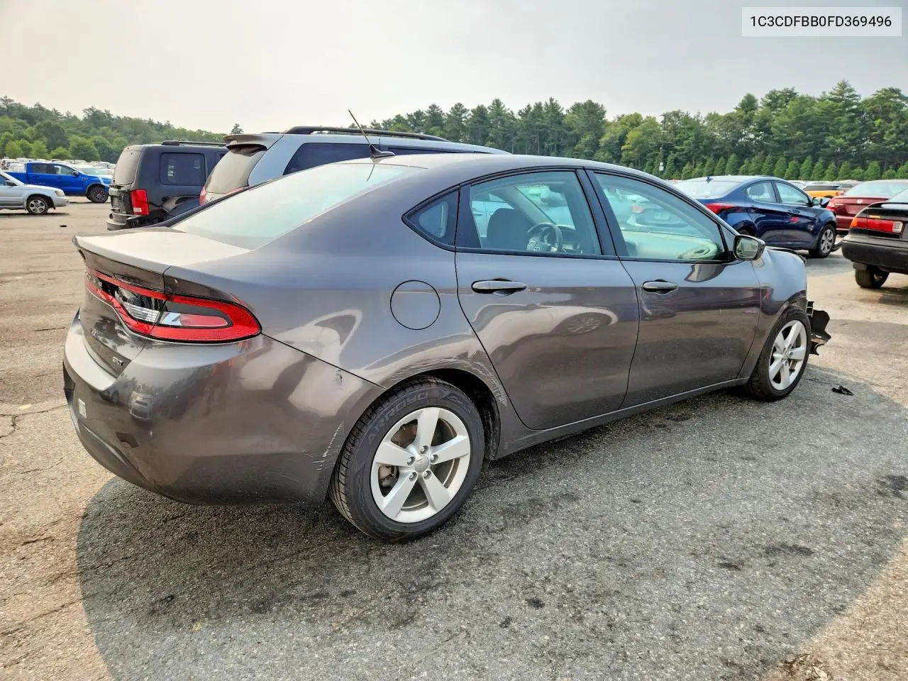 2015 Dodge Dart Sxt VIN: 1C3CDFBB0FD369496 Lot: 61296026