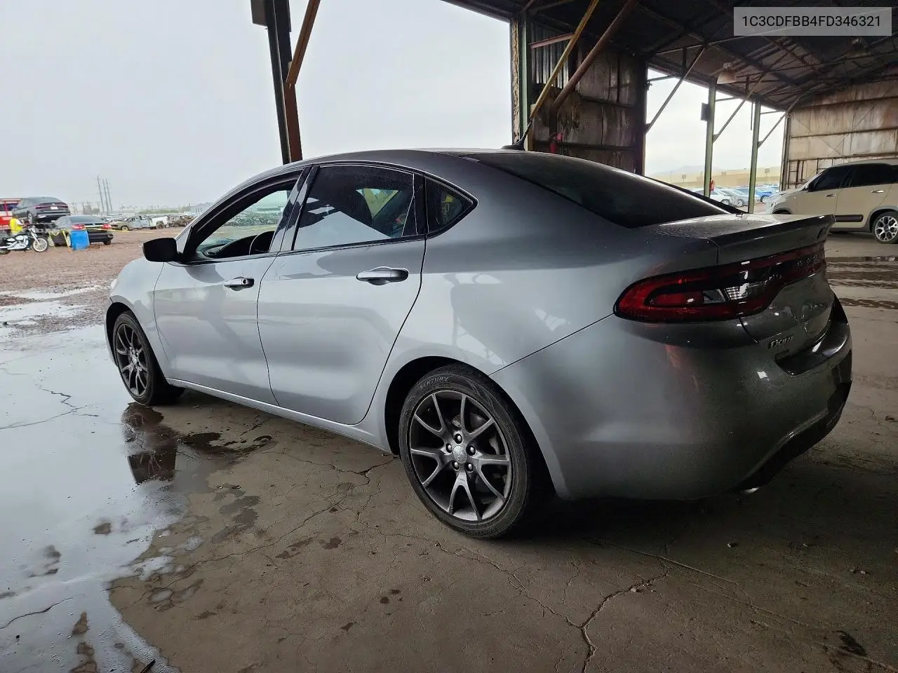2015 Dodge Dart Sxt VIN: 1C3CDFBB4FD346321 Lot: 61342356