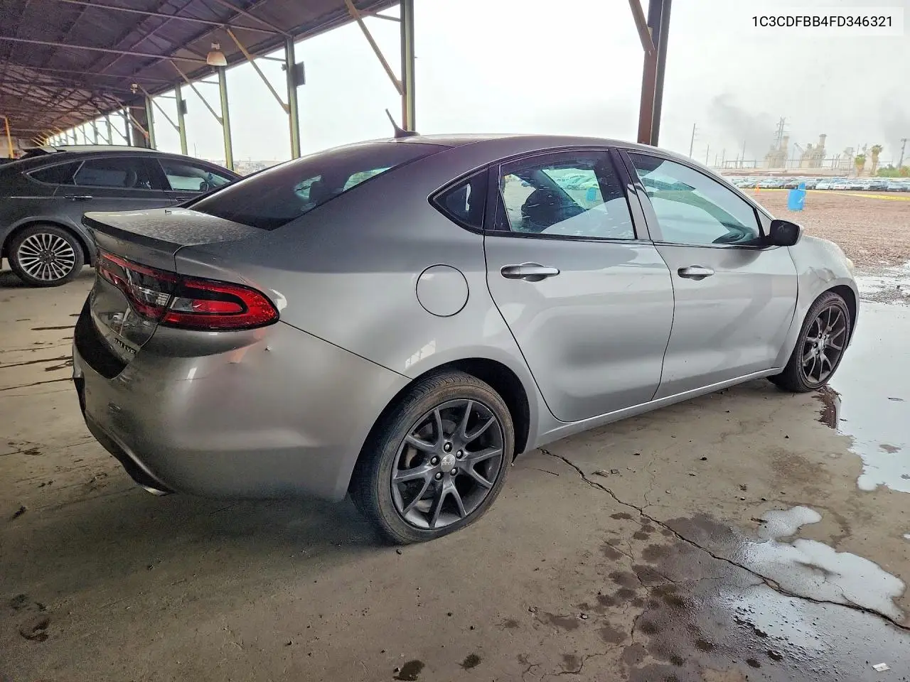 2015 Dodge Dart Sxt VIN: 1C3CDFBB4FD346321 Lot: 61342356