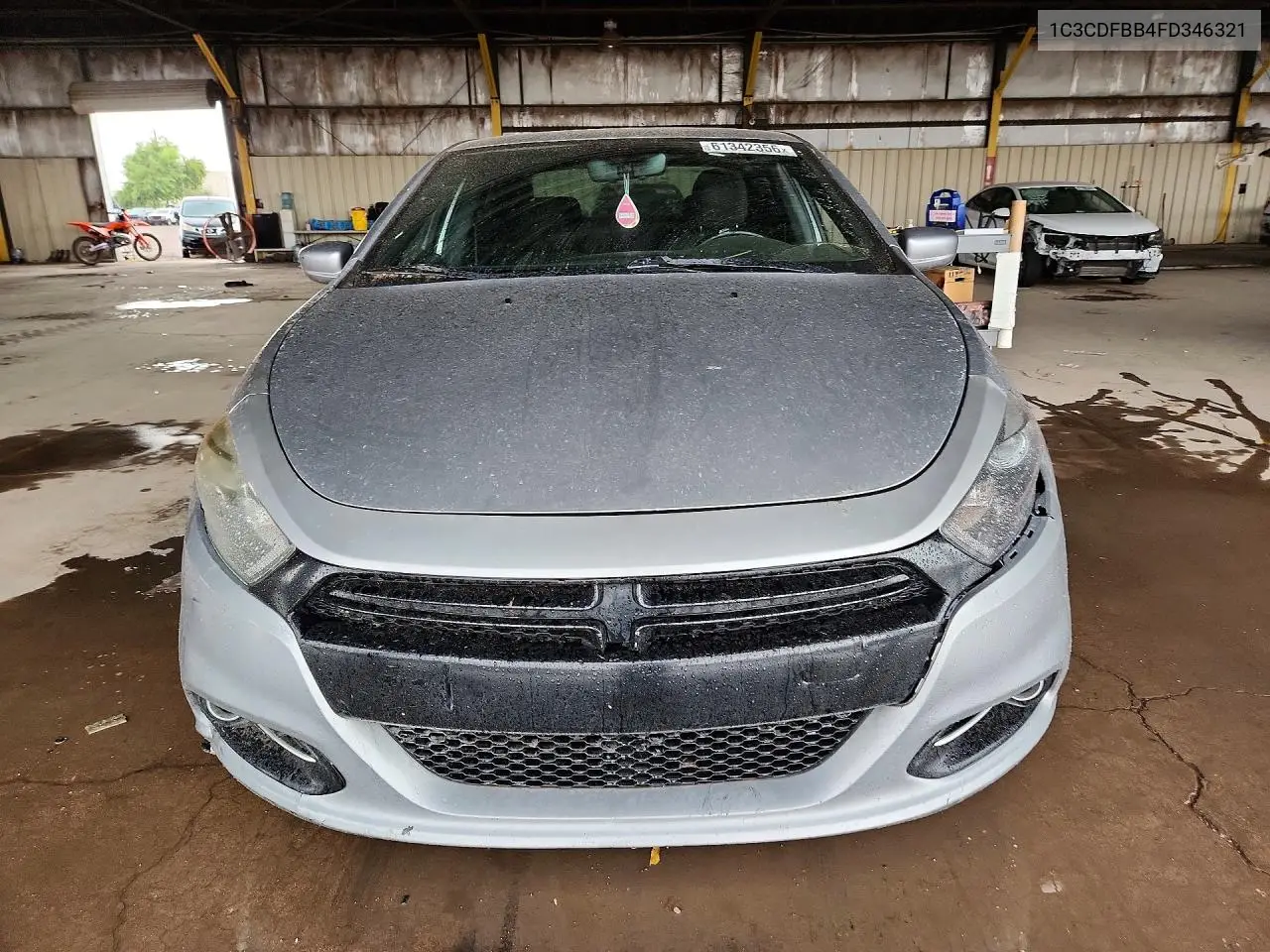 2015 Dodge Dart Sxt VIN: 1C3CDFBB4FD346321 Lot: 61342356