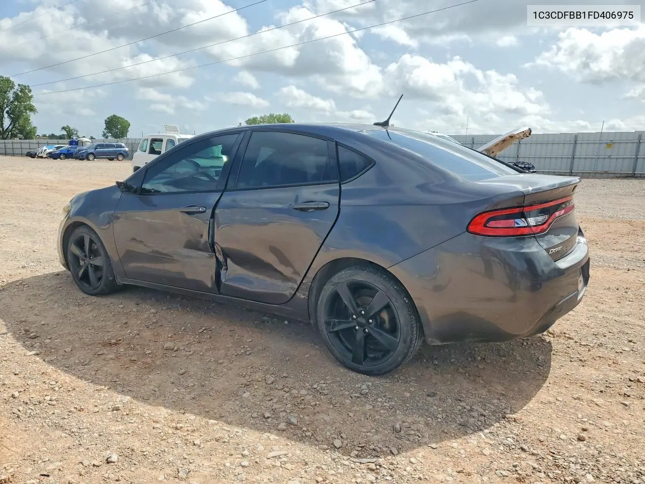 2015 Dodge Dart Sxt VIN: 1C3CDFBB1FD406975 Lot: 61379426