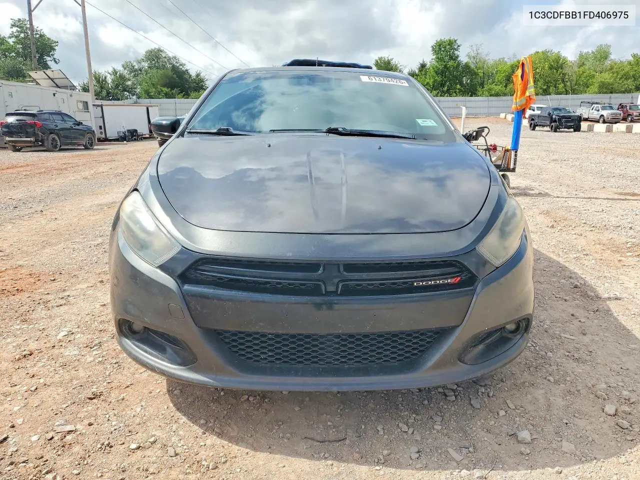 2015 Dodge Dart Sxt VIN: 1C3CDFBB1FD406975 Lot: 61379426