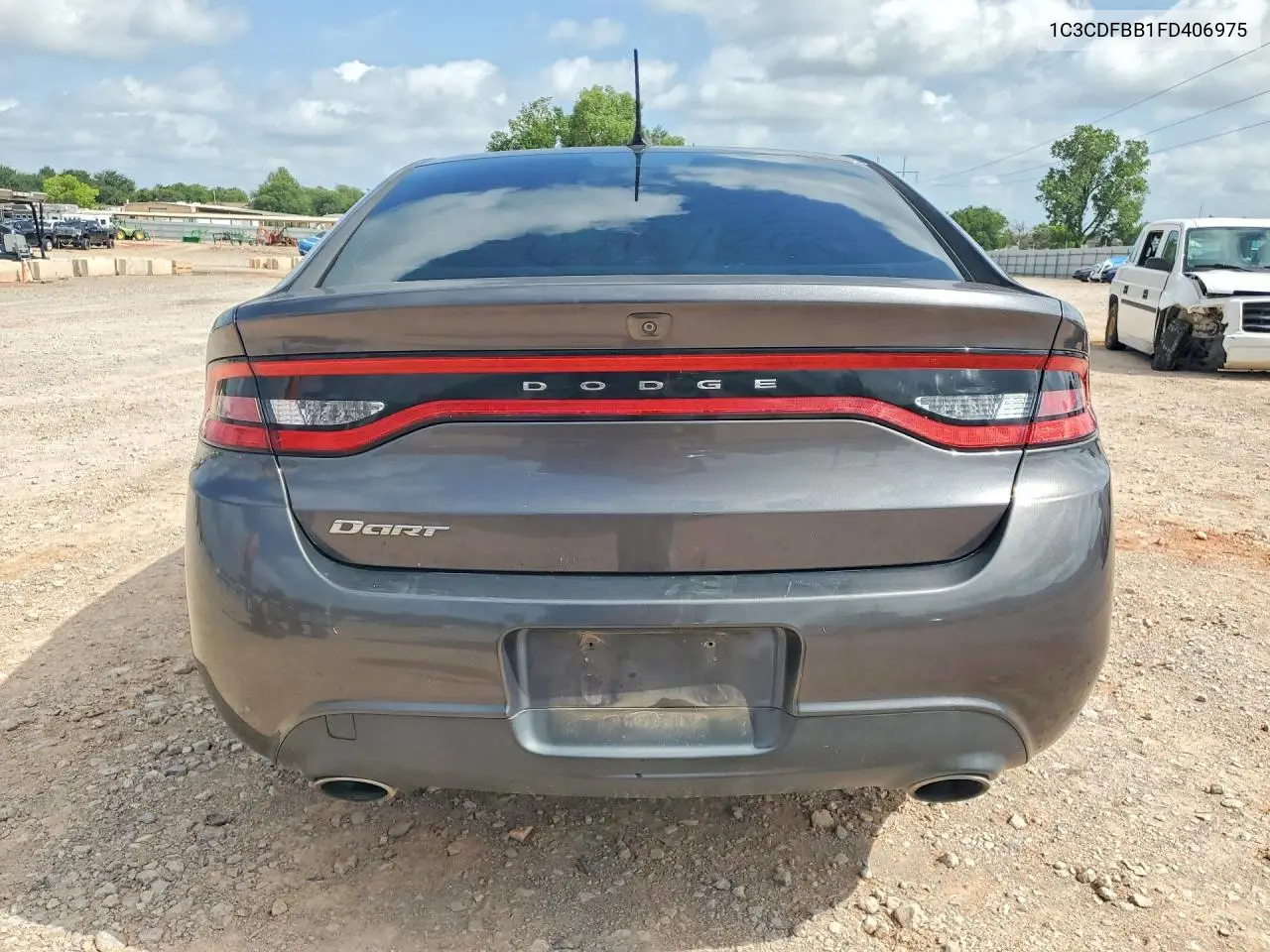 2015 Dodge Dart Sxt VIN: 1C3CDFBB1FD406975 Lot: 61379426